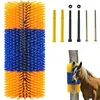 Brosse à gratter pour bétail, brosse pour chevaux, planche Voir les images du produit 7