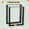 2er Set Tischgestell 60x72 cm Tischbeine Tischkufen schwarz Produktbild-Vorschau 8