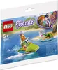 A LEGO Friends product package showing a scene with a girl on a jet ski and a small island with a turtle. Náhled obrázku produktu