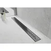 Mexen Flat M18 linearer Ablauf 50 cm, Schwarz - 1723050-15 Produktbild-Vorschau 2