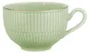 Seltmann Weiden Amina seladon/Goldrand Milchkaffeeobertasse Produktbild-Vorschau 1