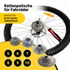 Kettenpeitsche Fahrrad Kassette Abzieher, Kassette Werkzeug Produktbild-Vorschau 3