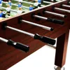 vidaXL Stolný futbal Oceľ 60 kg 140 x 74,5 x 87,5 cm Hnedý Náhľad obrázku produktu 6