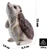 KADAX Igel Figur Gartendeko 12x8cm Produktbild-Vorschau 3