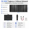 200W Solarpanel Faltbar Tragbar Solarmodul Wohnmobil für Produktbild-Vorschau 3