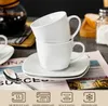 MALACASA, seria Elisa, 24-częściowy szaro-biały porcelanowy Podgląd zdjęcia produktu 3