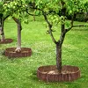 Beeteinfassung Weide Rolle 300x40 mit Holzpflöcke 7er 50cm Produktbild-Vorschau 3