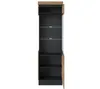 Vitrine -  Evoke Eiche Nachbildung - Grau - B 60 cm - mit 1 Produktbild-Vorschau 2