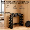 VOWVIT Kurzhantelstange 2-Ebenen-Hantelständer mit 10 Produktbild-Vorschau 8