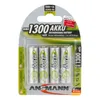 4 batterie ricaricabili ANSMANN maxE Mignon AA 1.300 mAh Anteprima dell’immagine prodotto 6