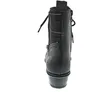 A single black boot is shown from the back, isolated on a white background. Voir les images du produit