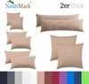 NatureMark 2er Pack Jersey Kissenbezug Kissenhülle Produktbild-Vorschau 3