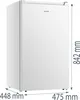 Gorenje R39EPW4 Kühlschrank, freistehend, 92 Liter, Produktbild-Vorschau 4