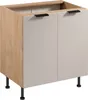 Küchenunterschrank 80 cm mit 2 Türen küchenmöbel Produktbild-Vorschau 1