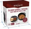 Browin 330527 Gusseisentopf mit Pfanne, 3,5 L / Schmortopf Produktbild-Vorschau 9