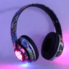 KIK KX3380 Bezdrátová sluchátka graffiti, Bluetooth 5.1 Náhled obrázku produktu 9