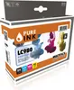 pureINK BR980MP4 CMYK Druckerpatrone für Brother, 4er Set Produktbild-Vorschau 1