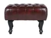 Hocker Chesterfield Pittsfield Echtleder rot Produktbild-Vorschau 6
