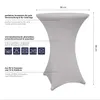 Lumaland Stehtischhusse abwischbar 10er-Set 80-85cm Produktbild-Vorschau 3