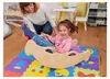 Playtive Holz Balancewippe, Kinder in Regenbogenfarben mit Produktbild-Vorschau 7