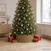 vidaXL Weihnachtsbaumkragen Rund Natur Ø 90 x 28 cm das Produktbild-Vorschau 2
