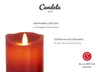 Candela Lights LED Kerzen 3er Set Stumpenkerze Rot Produktbild-Vorschau 2