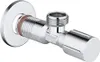 Valvola a squadra 22043 1/2x1/2'' rosetta in metallo Anteprima dell’immagine prodotto 1