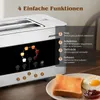 Aigostar Toaster 2/4 Scheiben, 6 Bräunungsstufen, Produktbild-Vorschau 4
