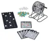 Gioco del bingo Relaxdays, con tamburo, 75 palline, 18 Anteprima dell’immagine prodotto 1
