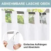 Outdoorvorhang, Leinen-Doppelscheiben-wasserdichte Produktbild-Vorschau 2