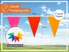 PHENO FLAGS Wimpelkette mit 7 Farben, 10m Produktbild-Vorschau 2