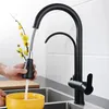 AIORBER 3 Wege wasserhahn küche mit 60cm Schlauch, Produktbild-Vorschau 3