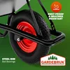 Gardebruk Schubkarre 100 Liter - Luftreifen - 250kg Produktbild-Vorschau 4