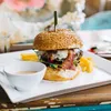 Bambus-Spieße 19 cm lang, Inhalt 150 Stück - Ideal für Burger Produktbild-Vorschau