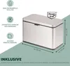 bidone per rifiuti organici eluno 3L con filtro antiodore, Anteprima dell’immagine prodotto 7