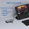 Rolio USB C Hub, Dual Monitor, 2x HDMI 4K, 2x USB-C, 3x USB Produktbild-Vorschau 6