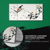 Wohnzimmer-Bild Leinwand Uhr 60x30 Malerei Asiatischer Tier Produktbild-Vorschau 5