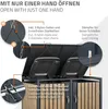 ML-Design 3-košový box na 3 koše 240L 200x80x116,3 cm Náhled obrázku produktu 4