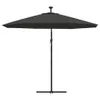 vidaXL Ampelschirm mit Aluminium-Mast 300 cm Anthrazit -  Produktbild-Vorschau 8