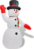 An inflatable snowman decoration. Náhľad obrázku produktu
