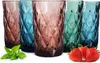 6 Bunte Trinkgläser 350ml Wassergläser Saftgläser Produktbild-Vorschau 1