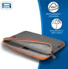 PEDEA Tablettasche "Fashion" 32,8 cm (12.9''), grau/orange Produktbild-Vorschau 5