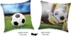 Jerry Fabrics Kissen Fußball zwei Seiten 40x40 cm Produktbild-Vorschau 2