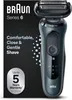 Braun Series 6 61-N1000s Grey Wet&Dry holicí strojek Náhled obrázku produktu 10