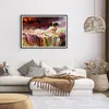 Gerahmtes Poster - Schwarzer Rahmen - Frau Modell - 100x70 Produktbild-Vorschau 7