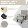 TWOLIIN Canapé-lit 3 en 1 gris clair | Lit d'appoint Voir les images du produit 5