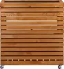 dobar Hochbeet "Rolla" Gr. L, Braun, 72x32,5x78 cm mit Produktbild-Vorschau 4