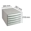 Exacompta THE BOX Cassettiera a 5 cassetti per ufficio, Anteprima dell’immagine prodotto 4