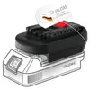 Akku-Adapter Kompatibel für DeWalt / Milwaukee 18V-20V Produktbild-Vorschau 1