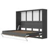 SMARTBett Schrankbett Standard  Anthrazit/Wildeiche 140 Produktbild-Vorschau 2